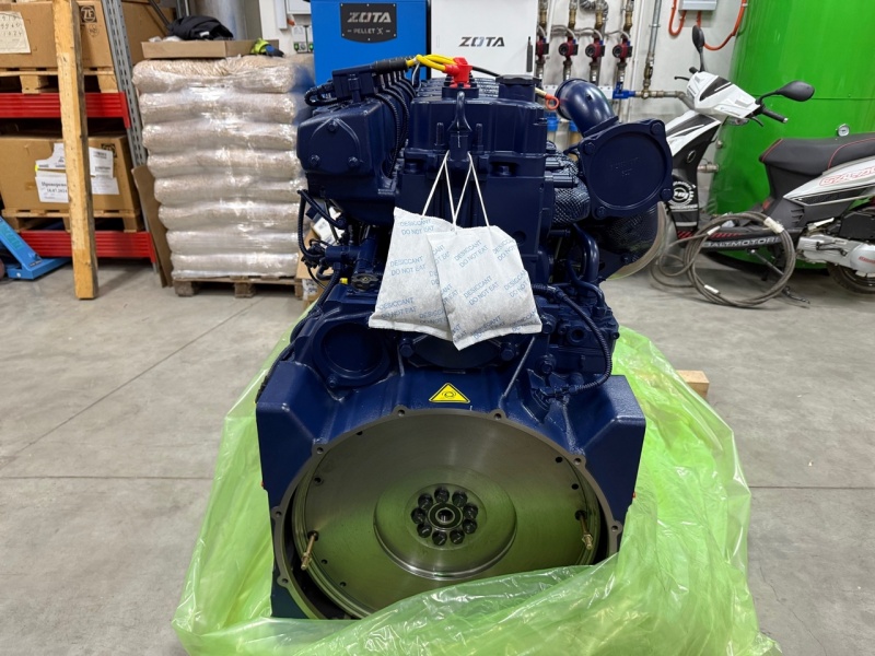 Двигатель газовый Евро 5 WP12NG400E5 (DHP12Q2330*01) без вентилятора и муфты / Weichai WP12NG400E5 